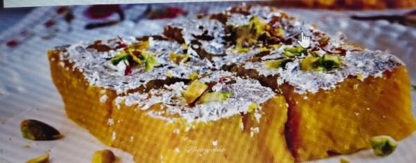 Moong Dal Burfi