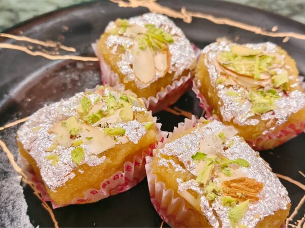 Moong dal burfi