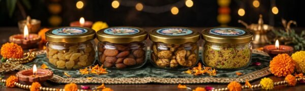 Dryfruit  & namkeen combo floral gift box
